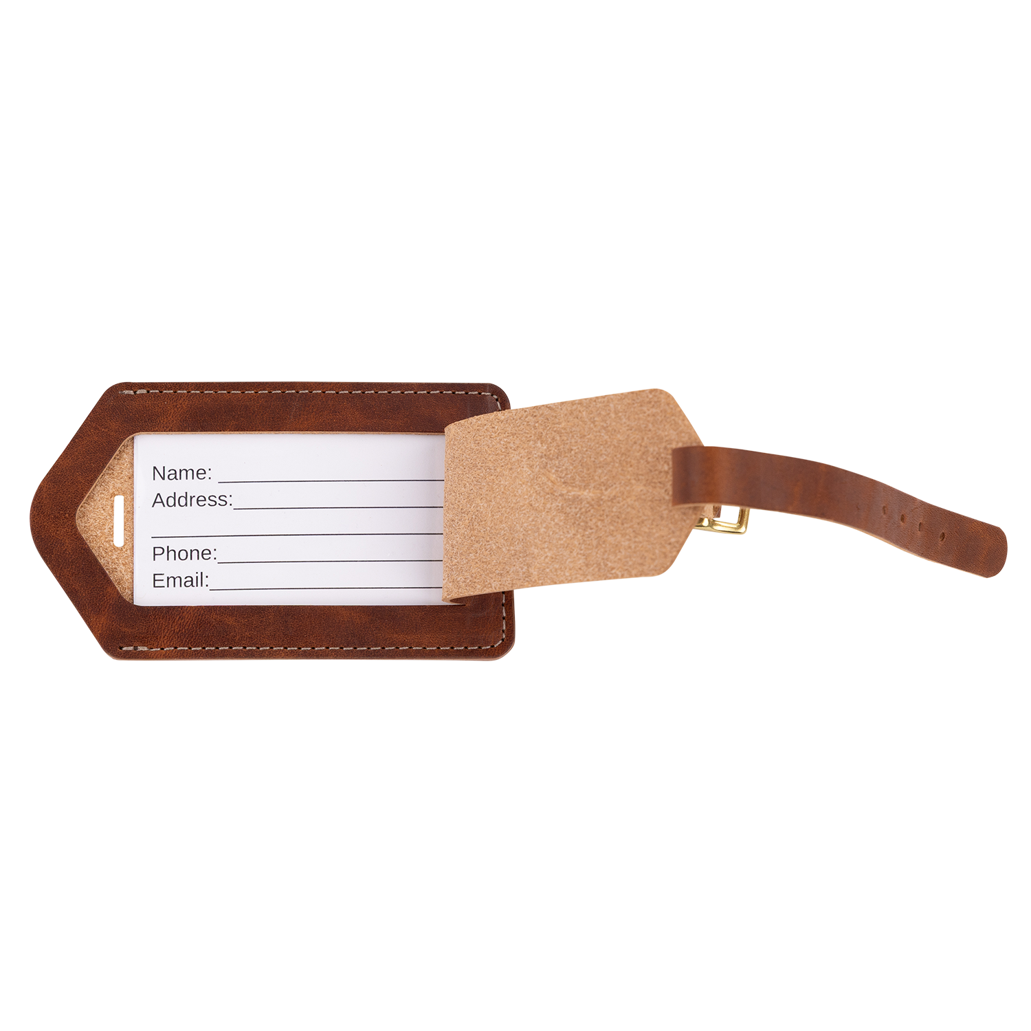 Texas Aggies Heritage Gear Leather Bag Tag