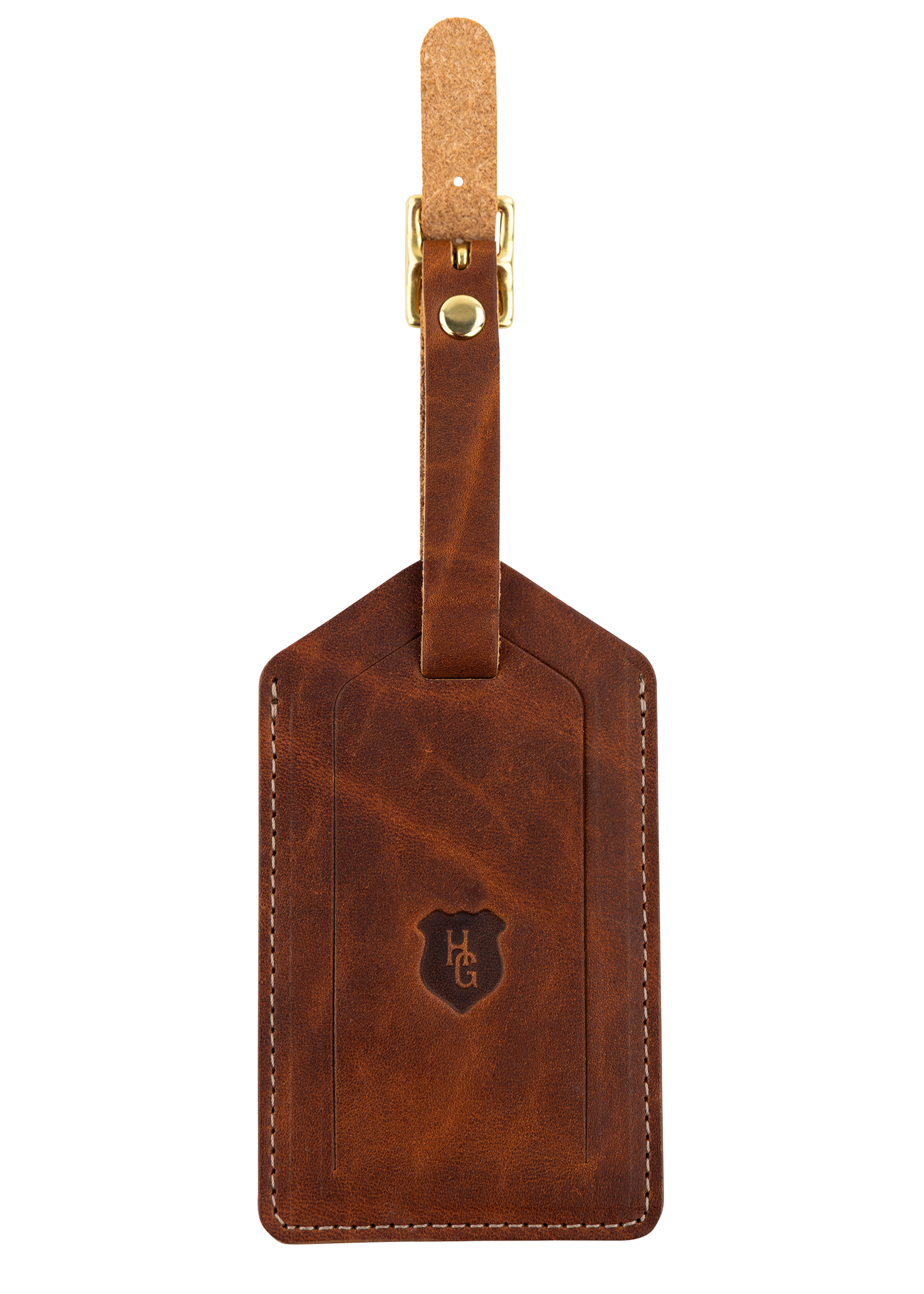 Texas Aggies Heritage Gear Leather Bag Tag
