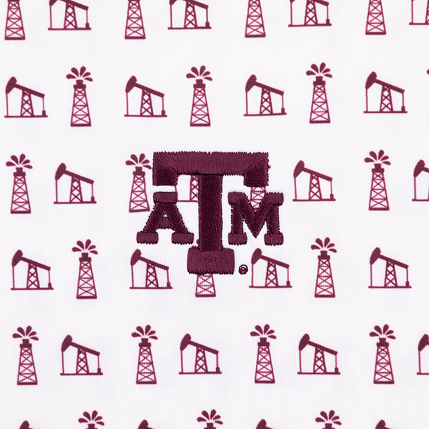 Texas A&M Horn Legend Oil Drillers Polo