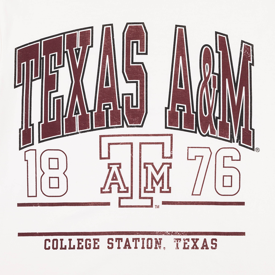 Texas A&M R84 Kicking It Ivory Tee