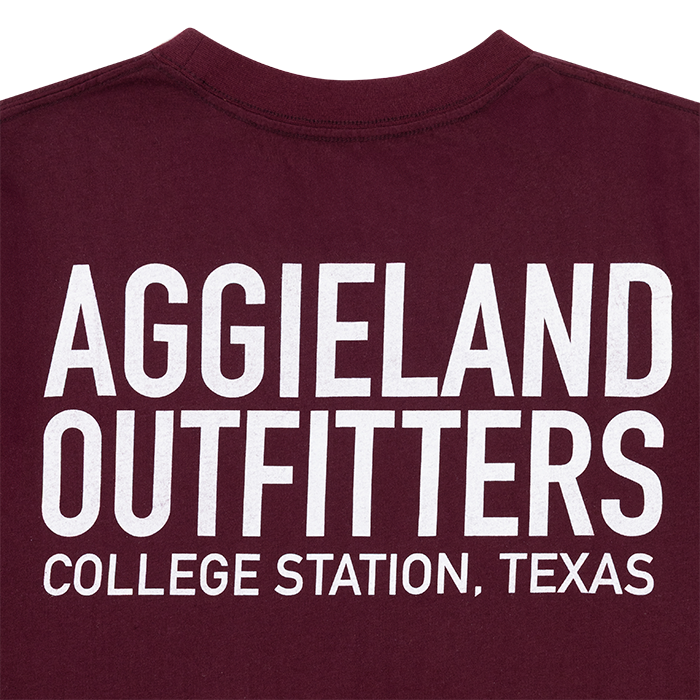 Aggieland Outfitters Maroon Long Sleeve T-Shirt