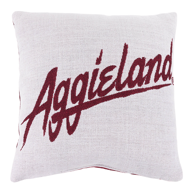Texas A&M Aggieland Double Sided Jacquard Pillow