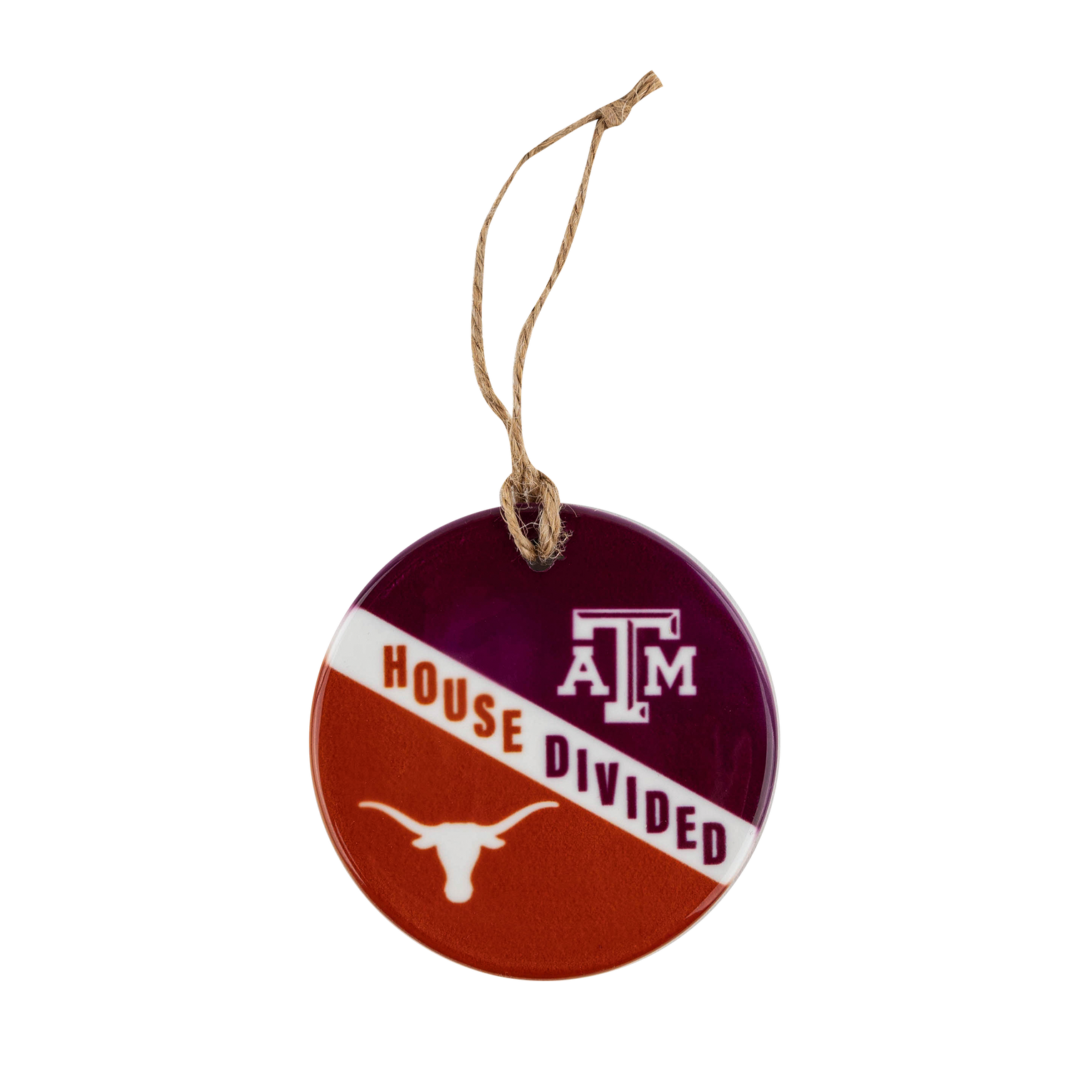 Texas A&M House Divided Ornament