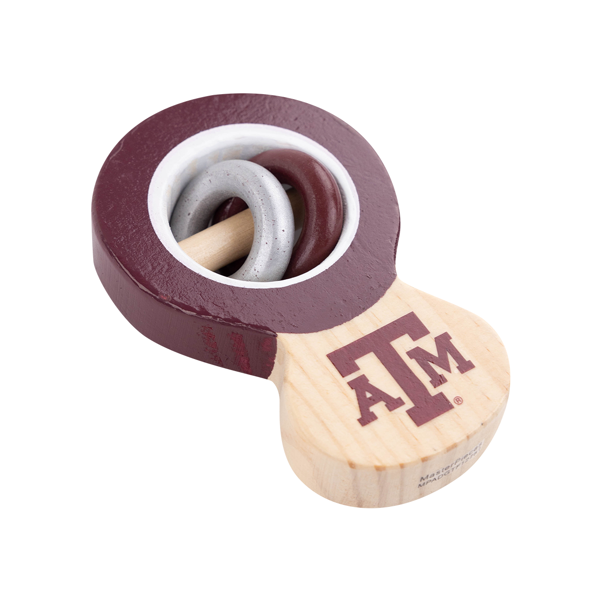 Texas A&M Wooden Rattles Set