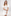 White Ruffle Square A Line Babydoll Dress