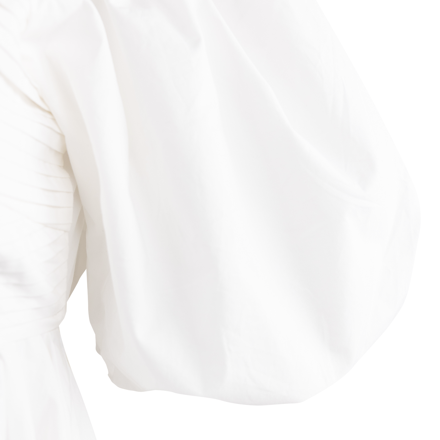 White Ruffle Square A Line Babydoll Dress