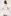 White Ruffle Square A Line Babydoll Dress