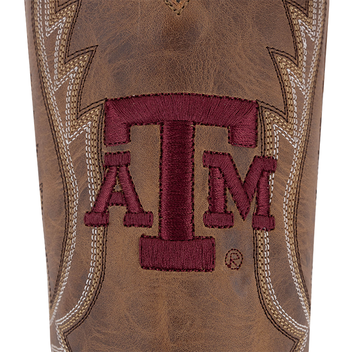 Texas A&M Vaccari Brown Paige Boots