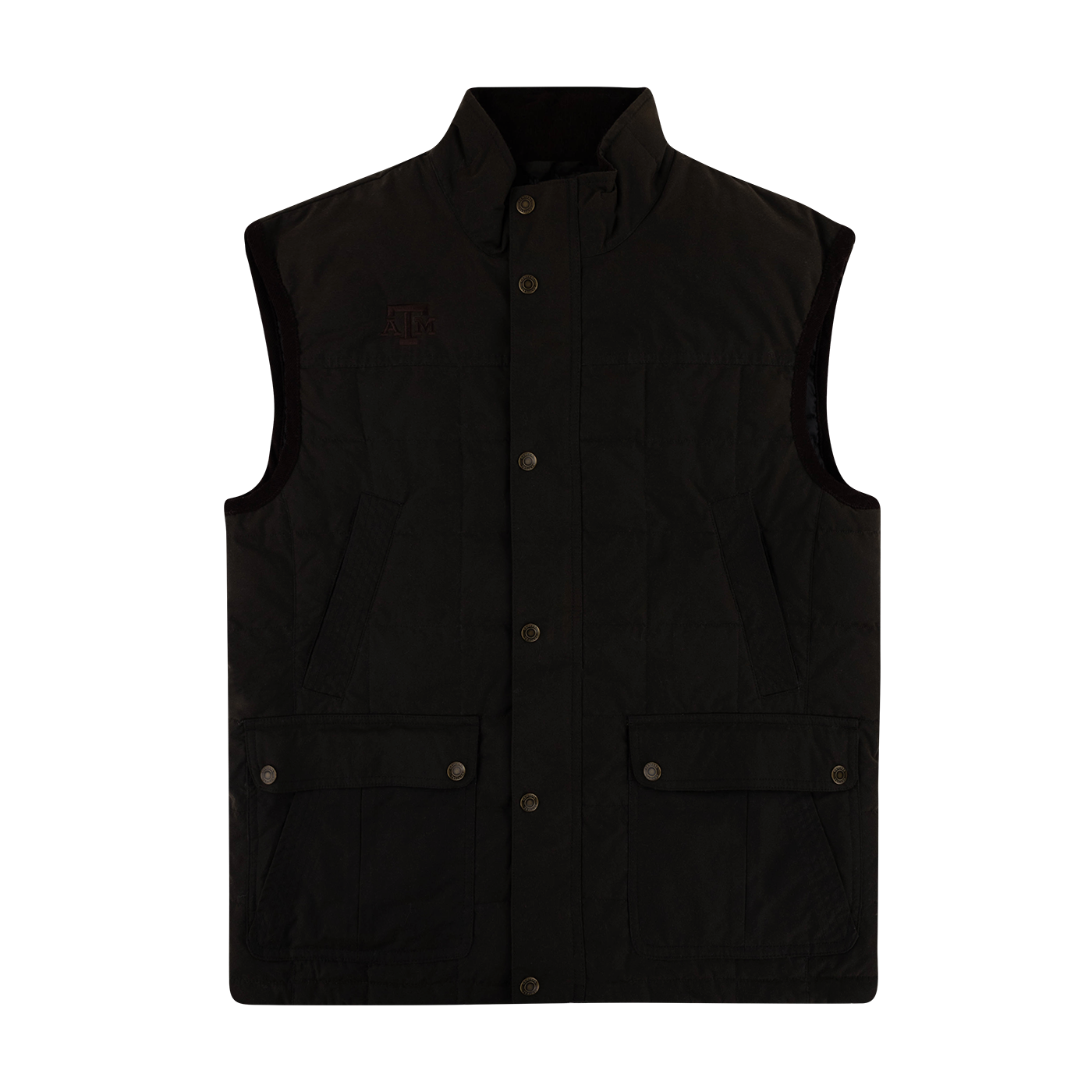 Texas A&M GenTeal Brown Merritt Waxed Cotton Vest