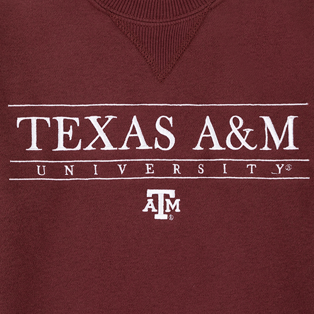 Texas A&M Collegiate Outfitters Youth Bar Sweatshirt