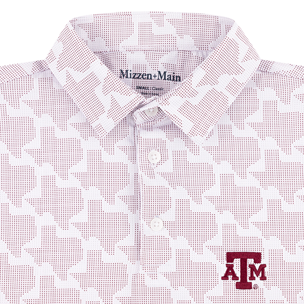 Texas A&M Mizzen + Main Lonestar State Versa Polo