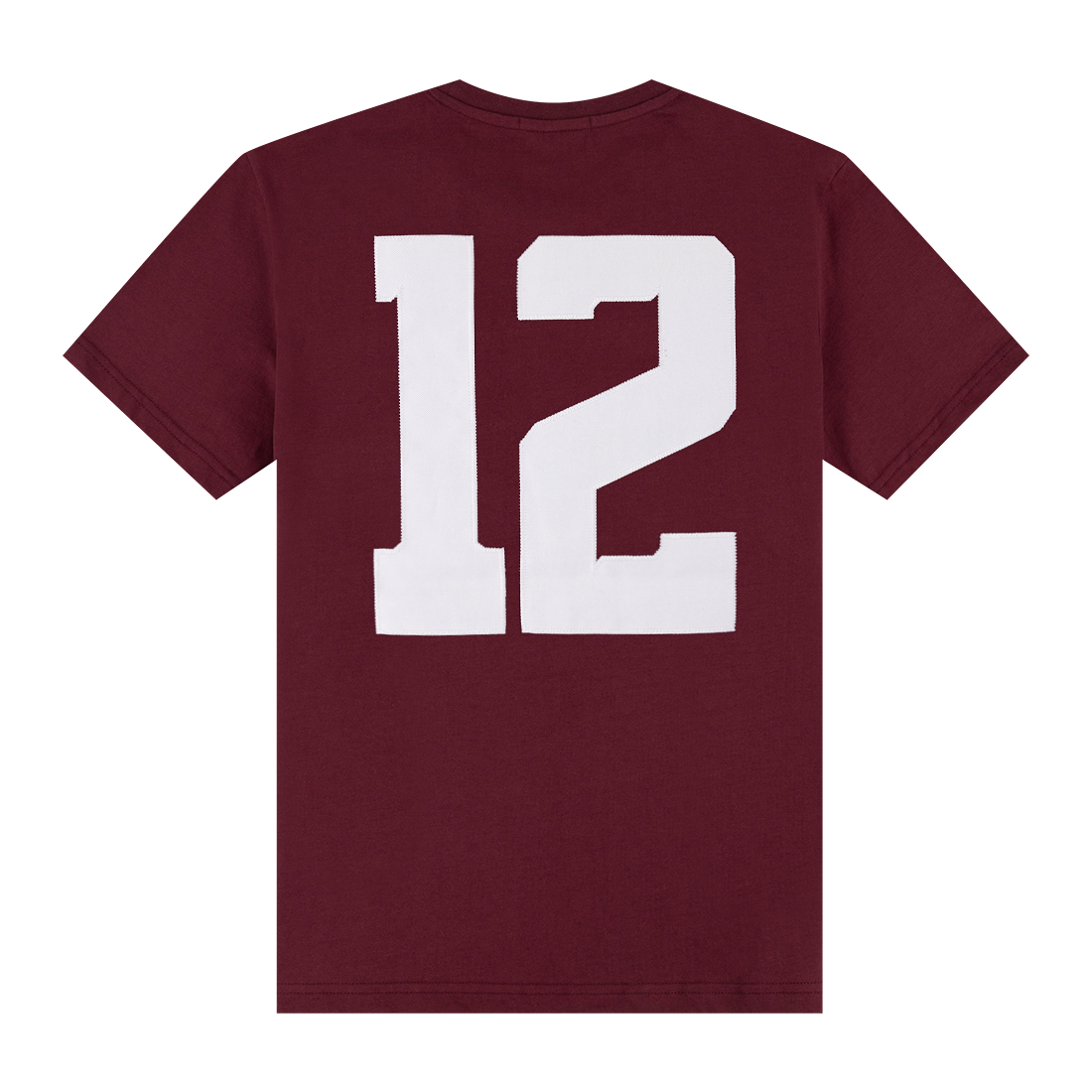 Collegiate Outfitters Texas A&M Fabric Letters Maroon Jersey Tee