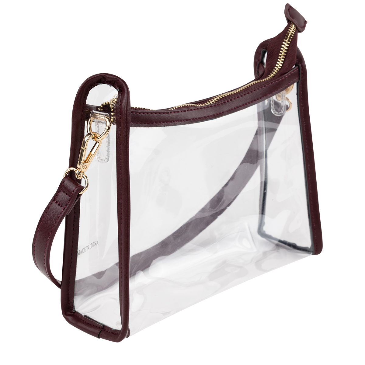 Collegiate Outfitters Square Classic Clear Bag