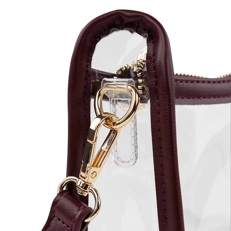 Collegiate Outfitters Square Classic Clear Bag