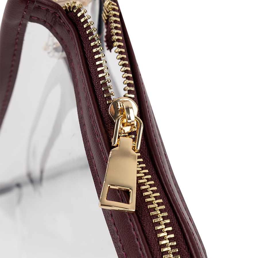 Collegiate Outfitters Square Classic Clear Bag