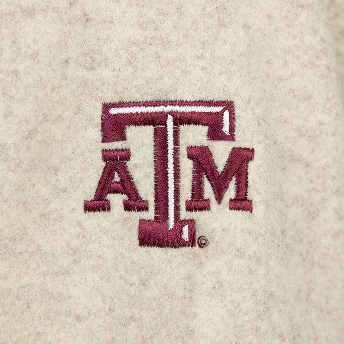 Texas A&M Flag & Anthem Arley Fringed Solid Jacket