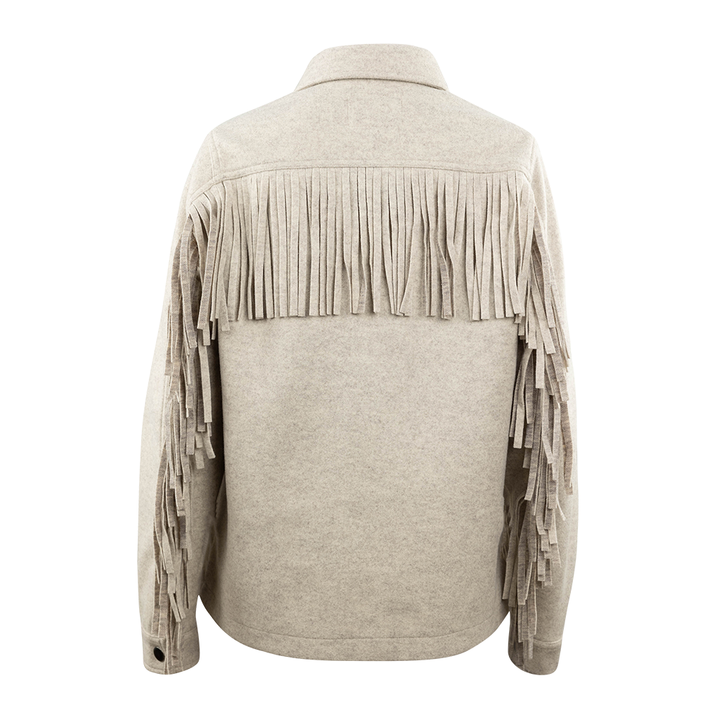 Texas A&M Flag & Anthem Arley Fringed Solid Jacket