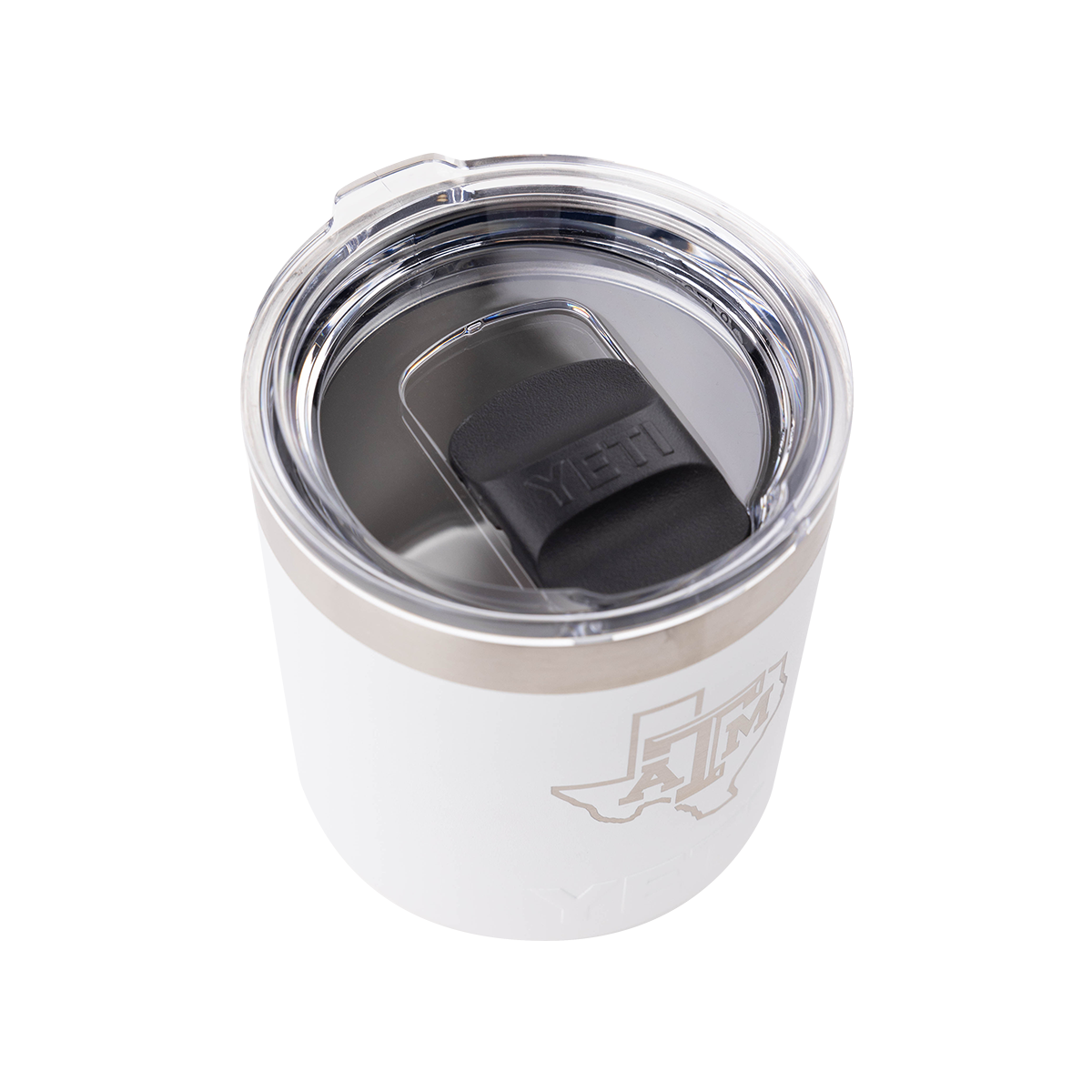 Texas A&M YETI Lonestar White Rambler 10oz