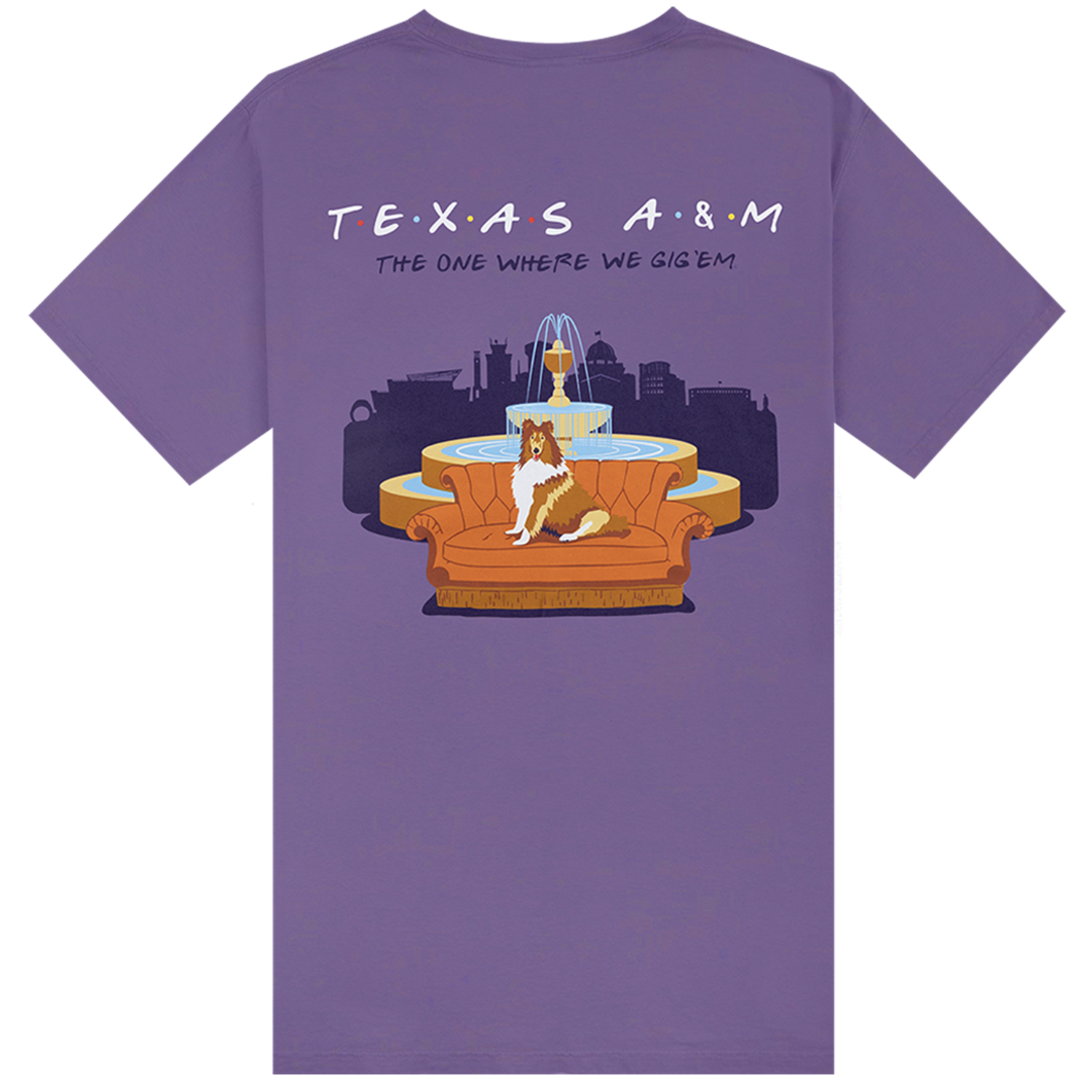 Texas A&M The One Where We Gig 'Em T-Shirt
