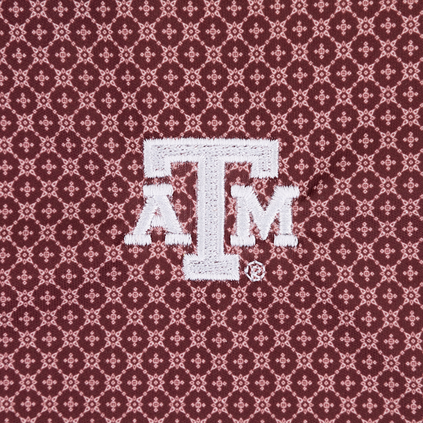 Texas A&M Columbia Club Master Polo - Maroon