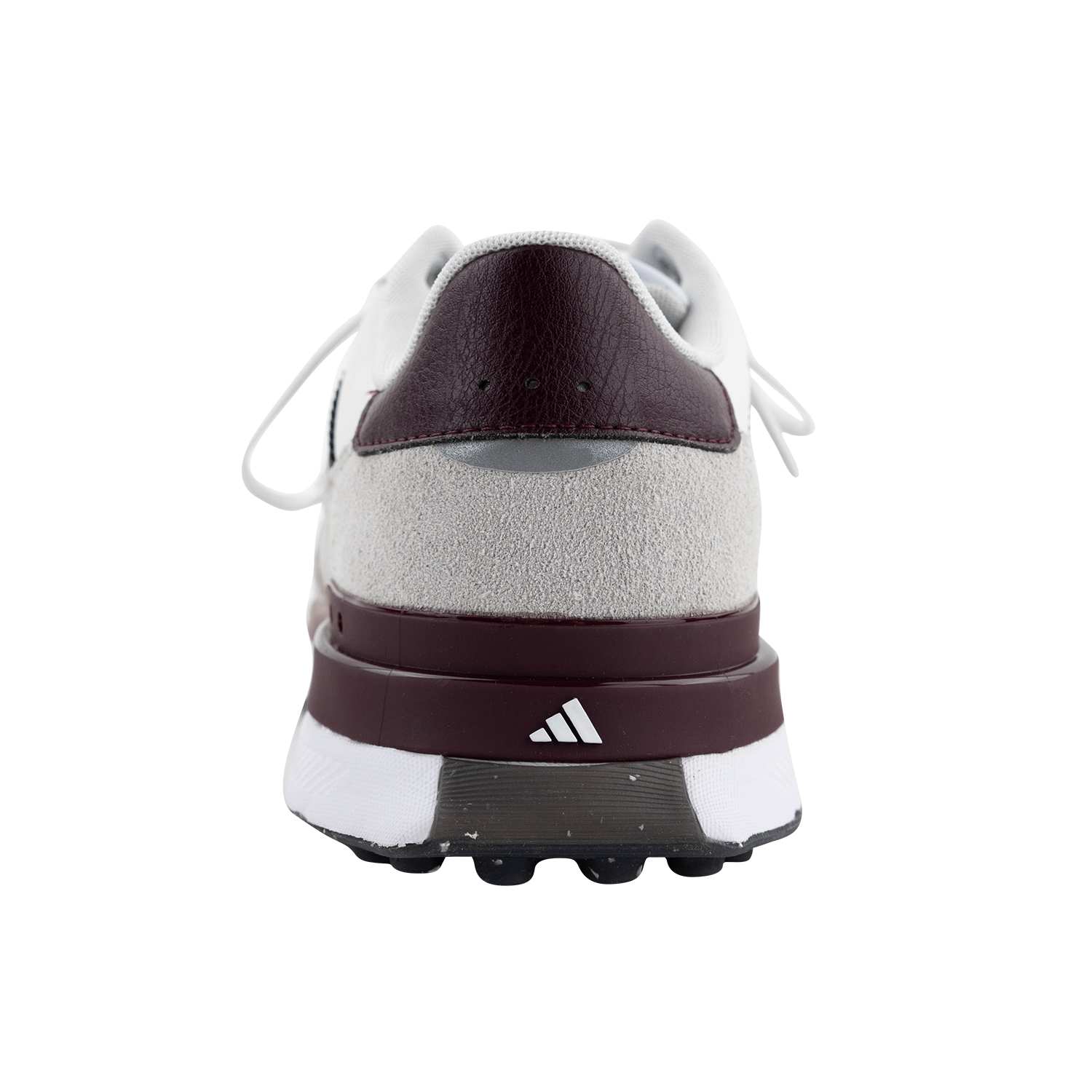 Texas A&M Adidas White and Maroon Golf Shoes