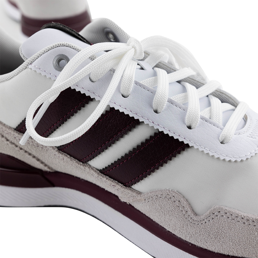 Texas A&M Adidas White and Maroon Golf Shoes