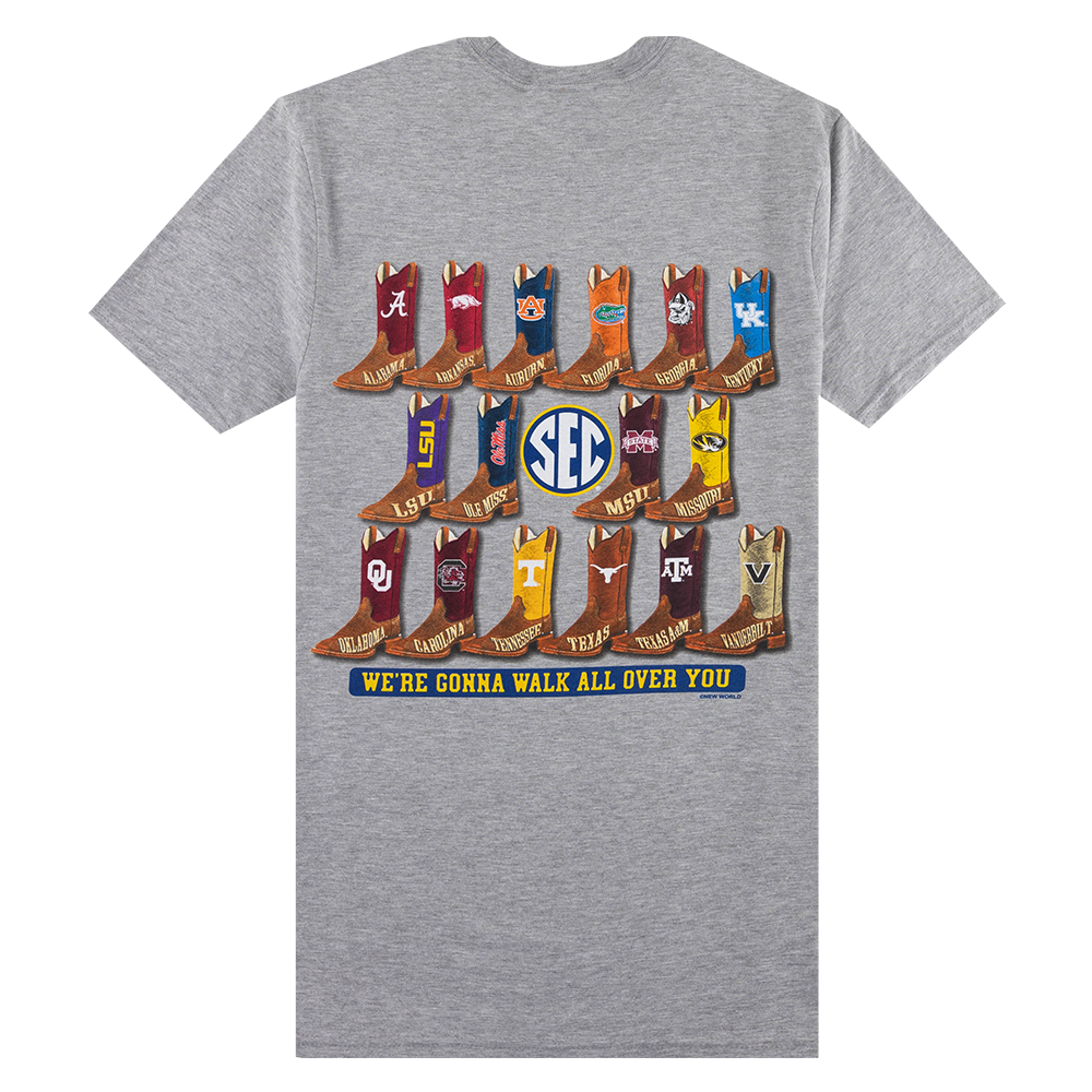 Texas A&M SEC Boots T-Shirt