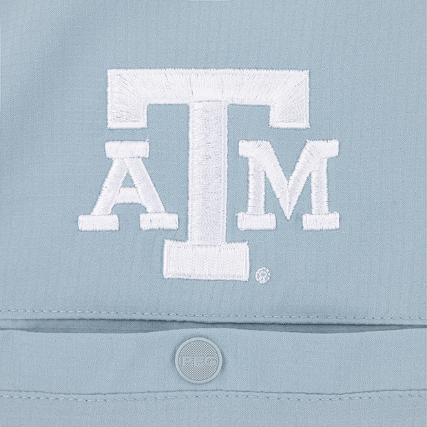 Texas A&M Columbia Crushed Blue Tamiami Shirt