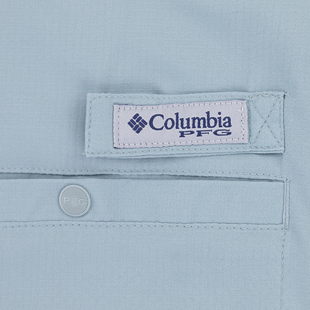 Texas A&M Columbia Crushed Blue Tamiami Shirt