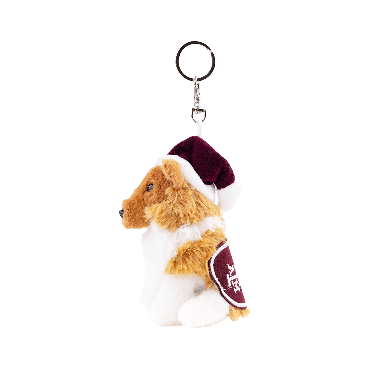 Texas A&M Reveille Santa Hat Plush