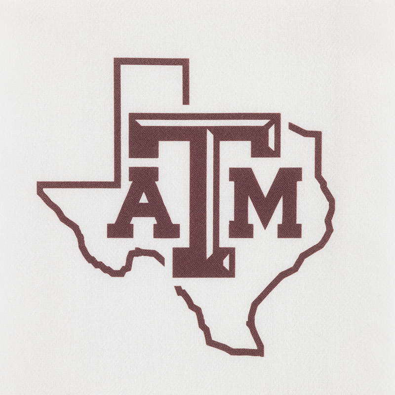Texas A&M Collegiate Outfitters Lonestar Tea Towel - White