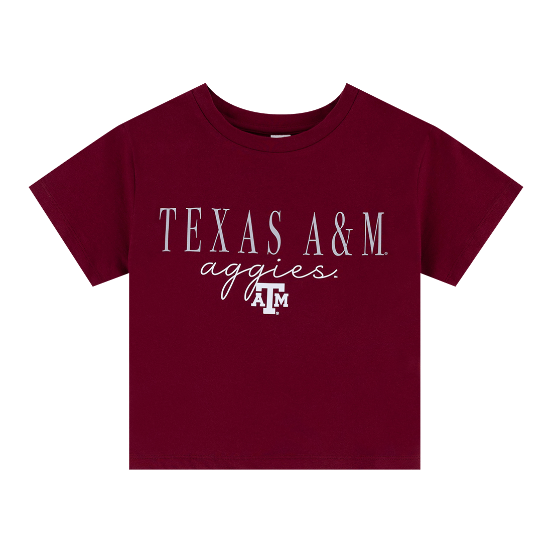Texas A&M Concepts Sport Short Sleeve Top and Short Set - Maroon