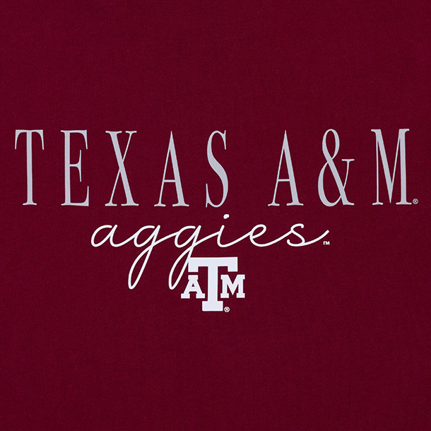 Texas A&M Concepts Sport Short Sleeve Top and Short Set - Maroon