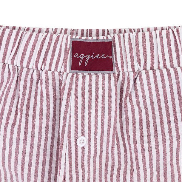 Texas A&M Concepts Sport Short Sleeve Top and Short Set - Maroon