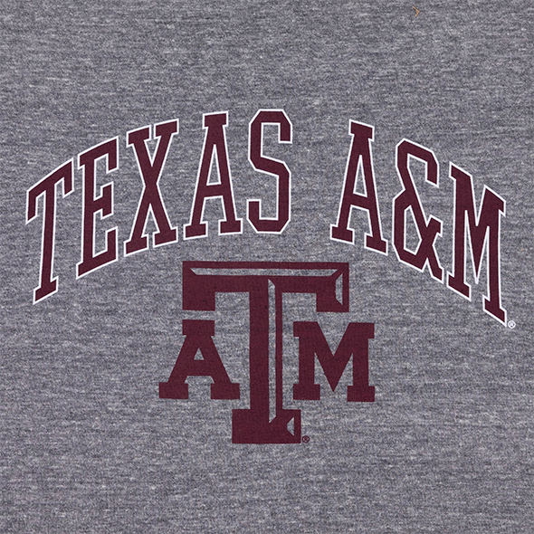 Texas A&M Gray Victory Falls Tee