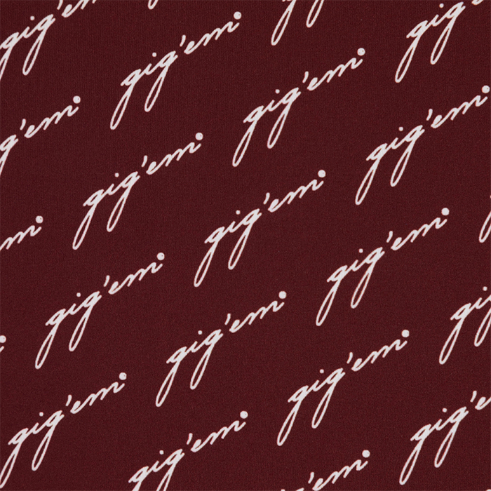 Collegiate Outfitters Script Gig 'Em All Over Polo