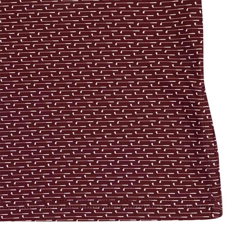 Texas A&M Collegiate Outfitters Golf Club Pattern Polo