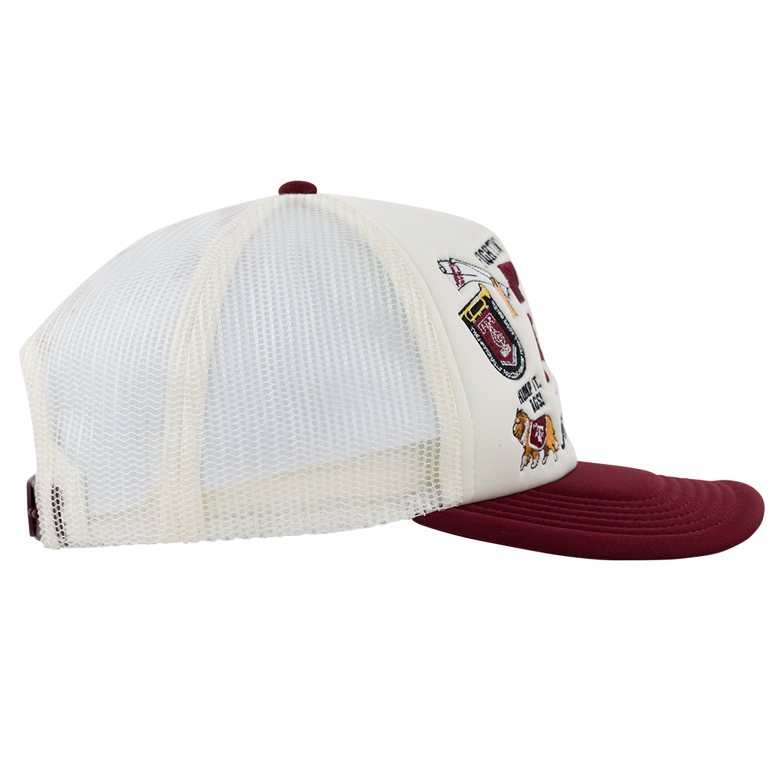 Texas A&M All Over Football Patch Hat