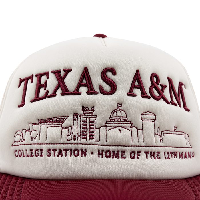 Texas A&M Skyline Foam Hat