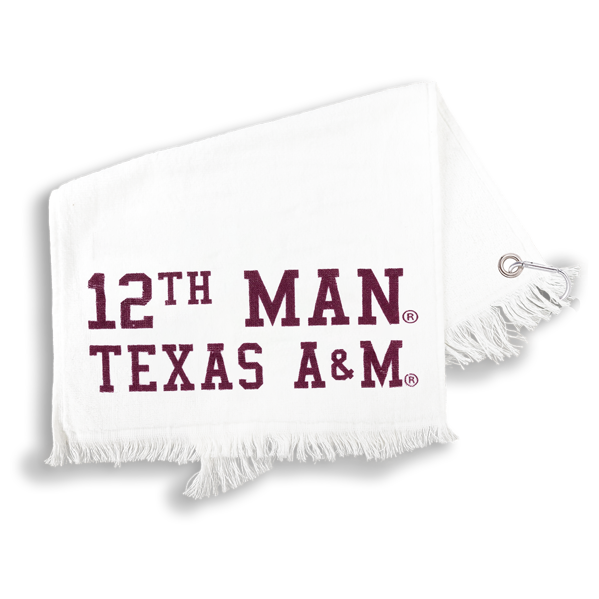Printed 12th Man Towel with Grommets