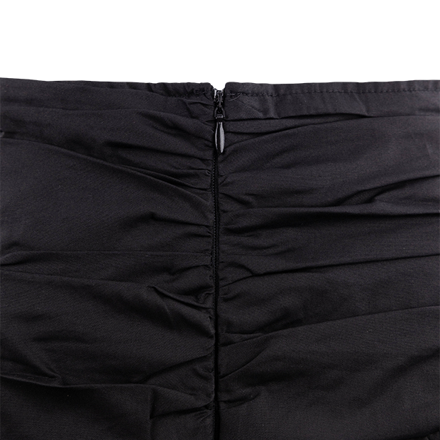 Black Skirt with Bows