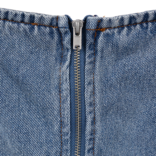 Le Lis Denim Bubble Dress