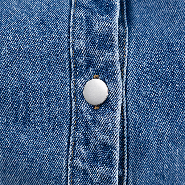 Le Lis Button Down Denim Top