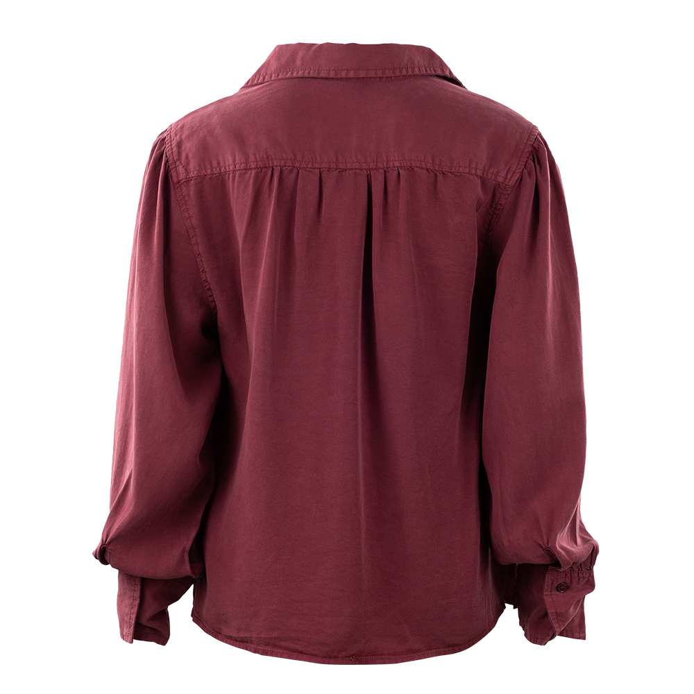 Berettea V-Neck Long Sleeve Blouse