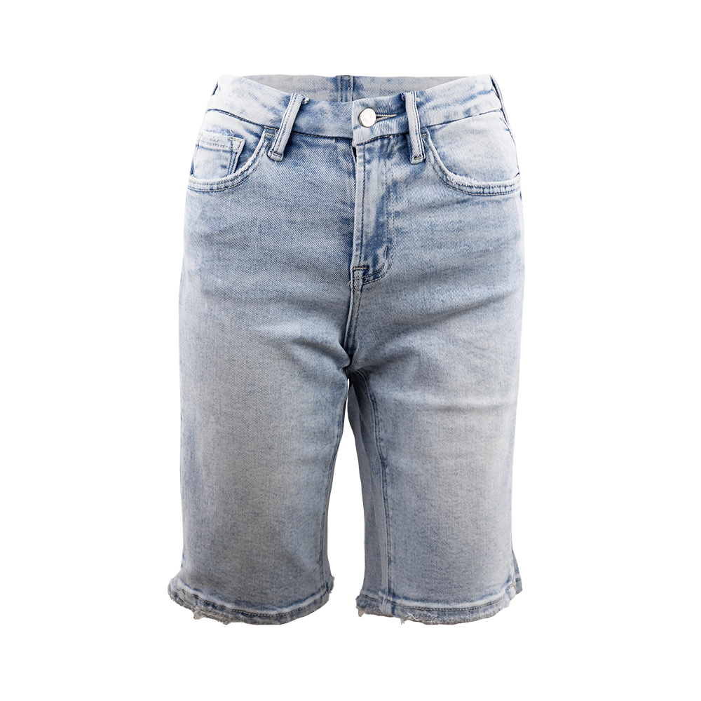 High Rise Bermuda Shorts