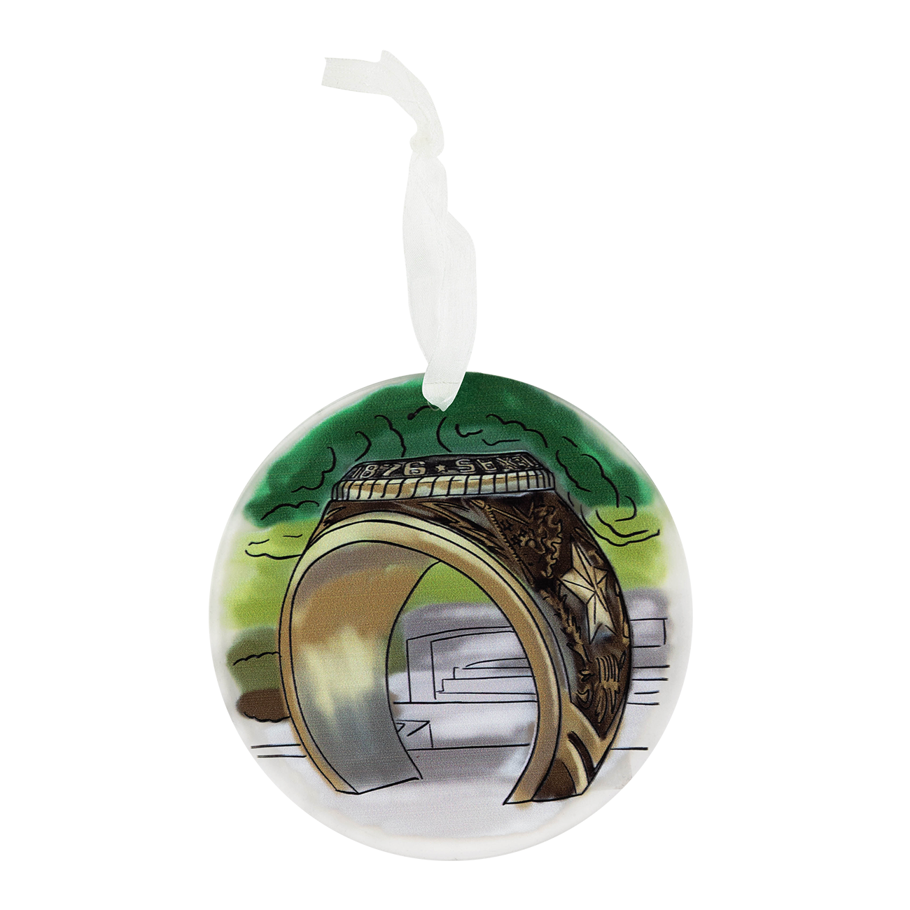 Texas A&M Glory Haus Ornament Set of 4