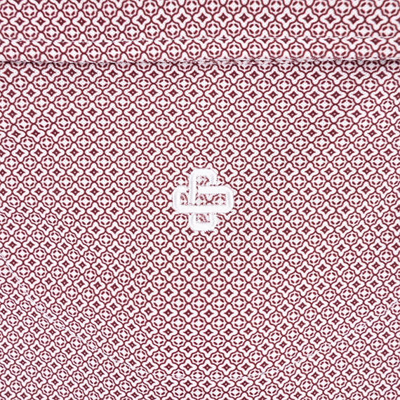 Texas A&M Collegiate Outfitters Maroon Mosaic Tile Polo