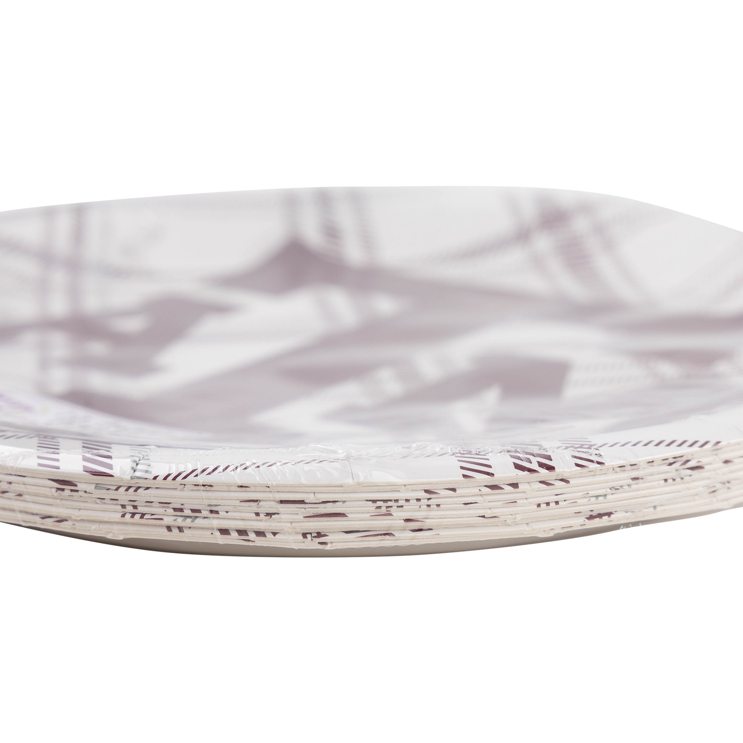Texas A&M White Plaid 9 Inch Dinner Plates