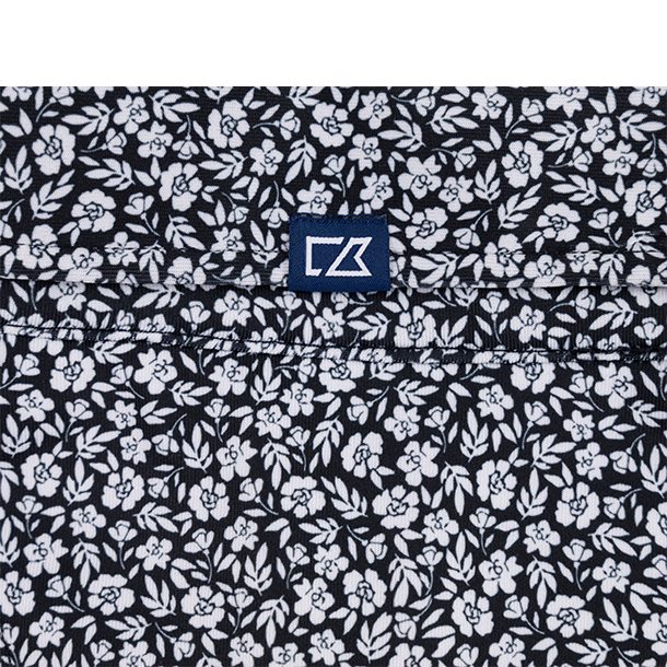 Texas A&M Cutter Buck Pike Eco Flora Print Polo