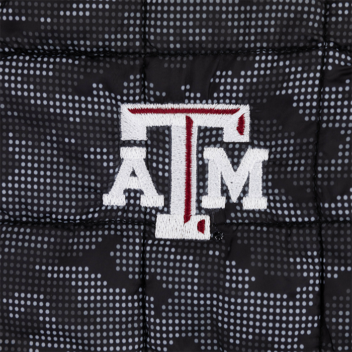 Texas A&M Cutter & Buck Rainer Eco Camp Full Zip Vest